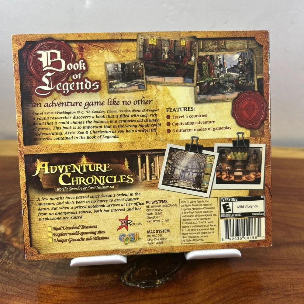 Book of Legends/‎ Adventure Chronicles: The Search for Lost Treasure (Win/Mac)